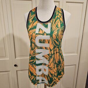 Zumba Tropical Tank Top Size S